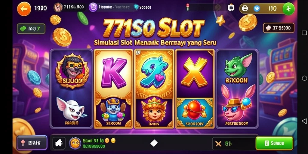 Tampilan menarik dari gameplay slot 171SLOT yang seru