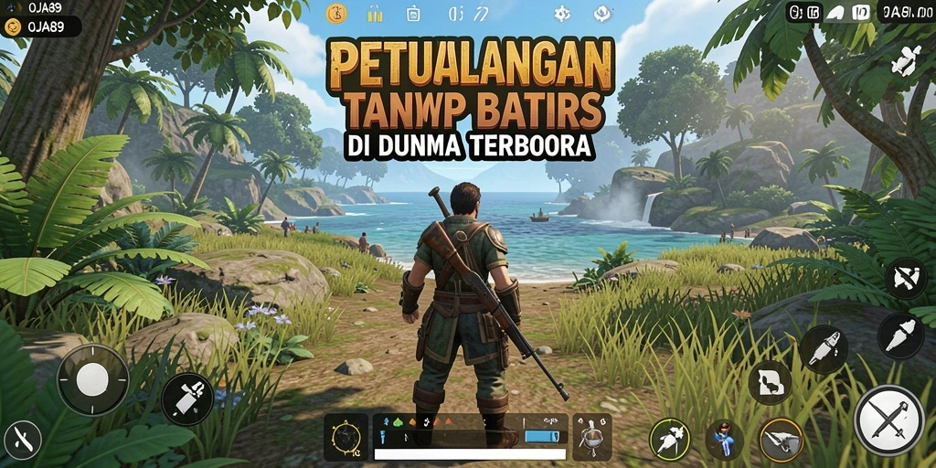 Gameplay OJA89 menampilkan dunia terbuka yang luas dan interaktif.