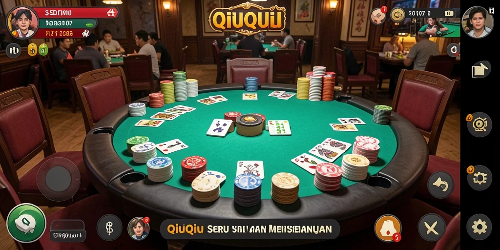 Screenshot gameplay QiuQiu yang mendebarkan di SD107.