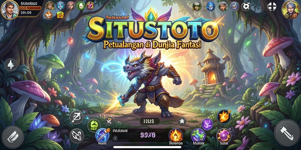 Screenshot menampilkan aksi seru dalam petualangan di SITUSTOTO.