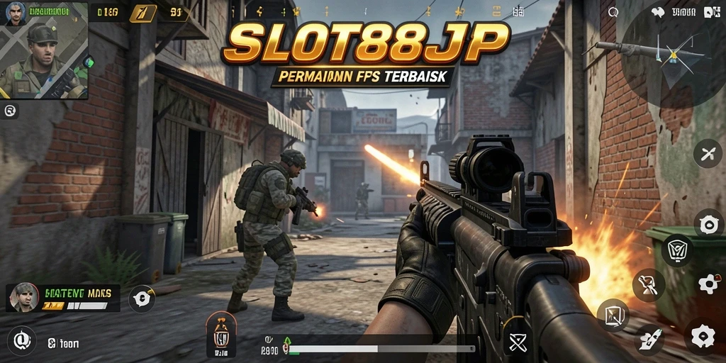 Tampilan mendebarkan dari pertempuran intens di SLOT88JP.