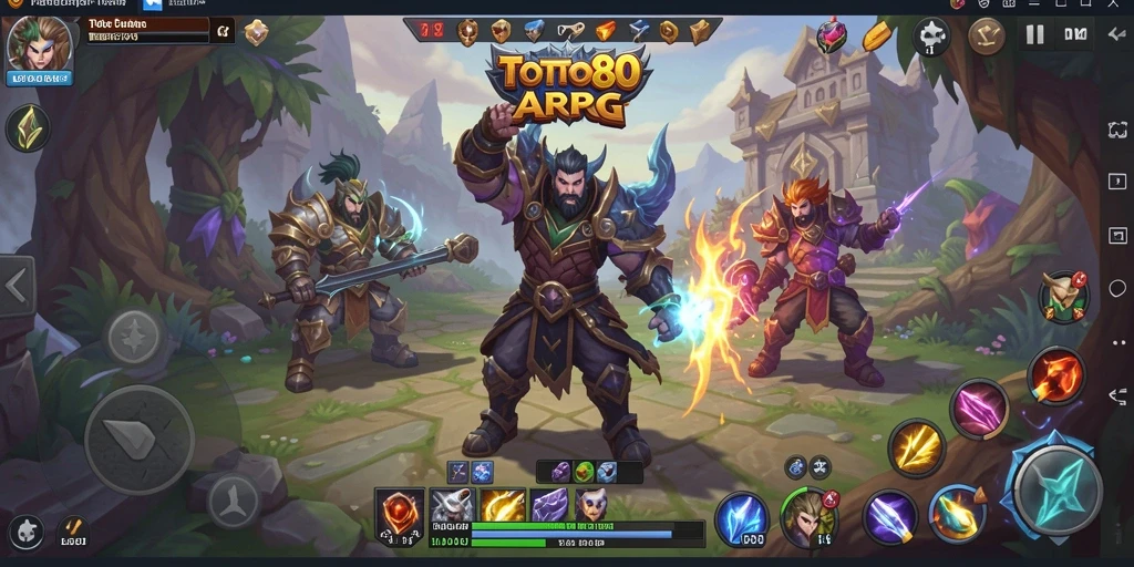 Tampilan gameplay yang mendebarkan dari TOTO80 dengan pertempuran seru.