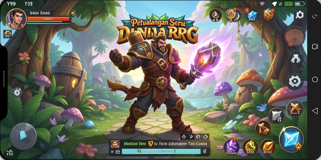 Gameplay Y89 menampilkan karakter berani dalam pertempuran epik.