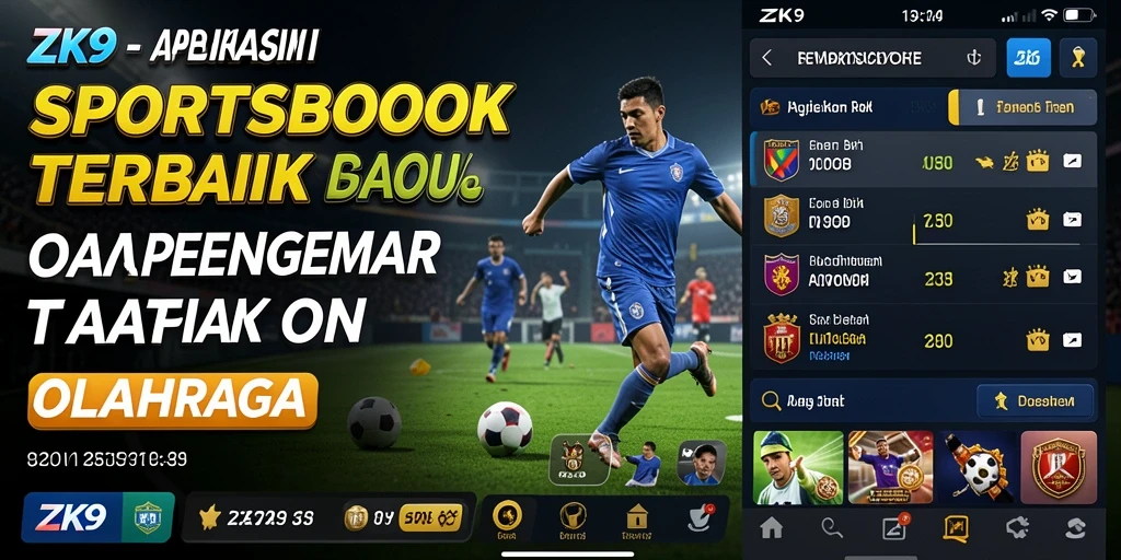 Tampilan antarmuka ZK9 yang menarik saat memasang taruhan.