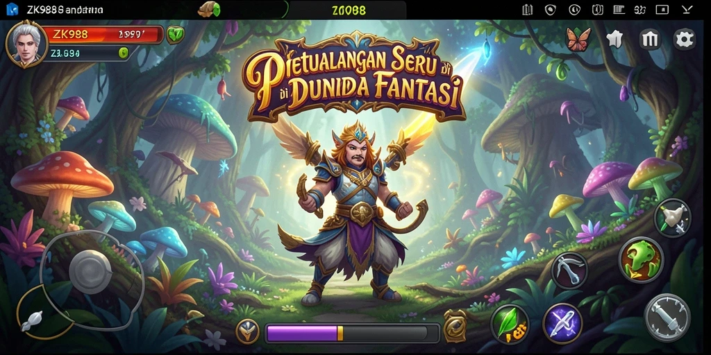 Tampilan gameplay menakjubkan dari ZK988 dalam petualangan seru.